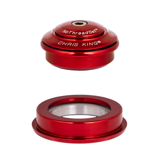 Semi-Integrierter Steuersatz CHRIS KING INSET 2 1"1/8-1.5" ZS44/ZS56 Rot