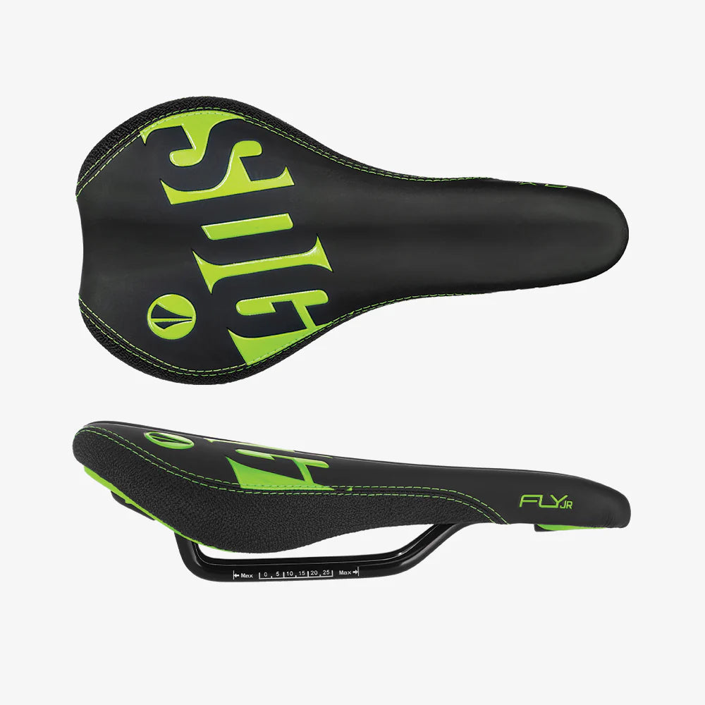 Sattel SDG FLY Junior Schwarz/Grün