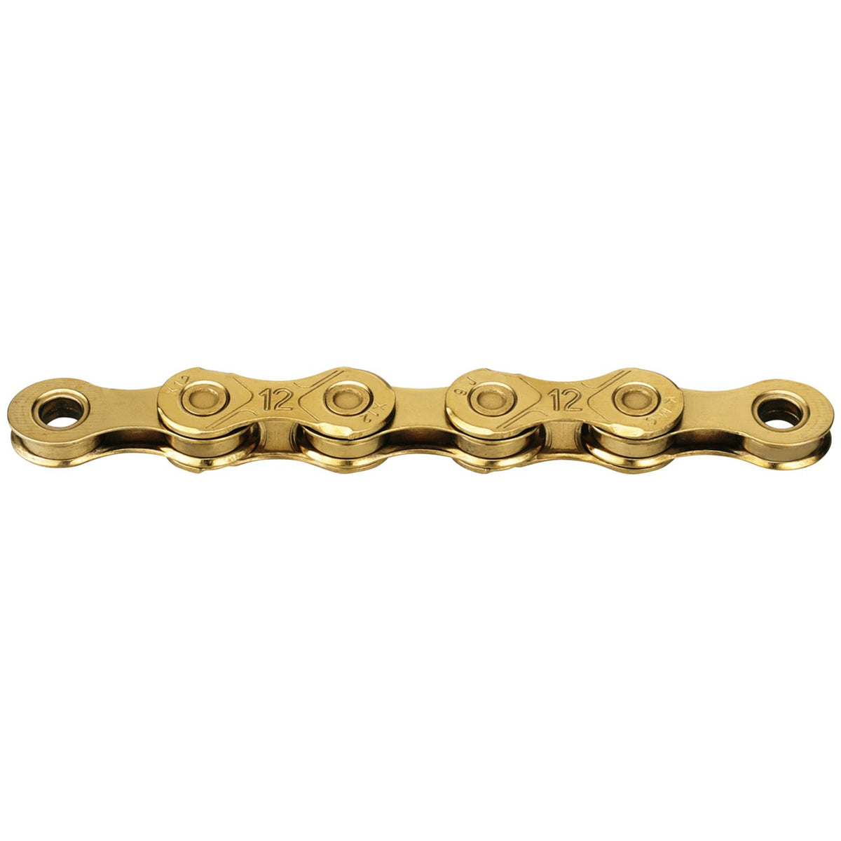 Kette 12G KMC X12 Waxed Ti-N Gold