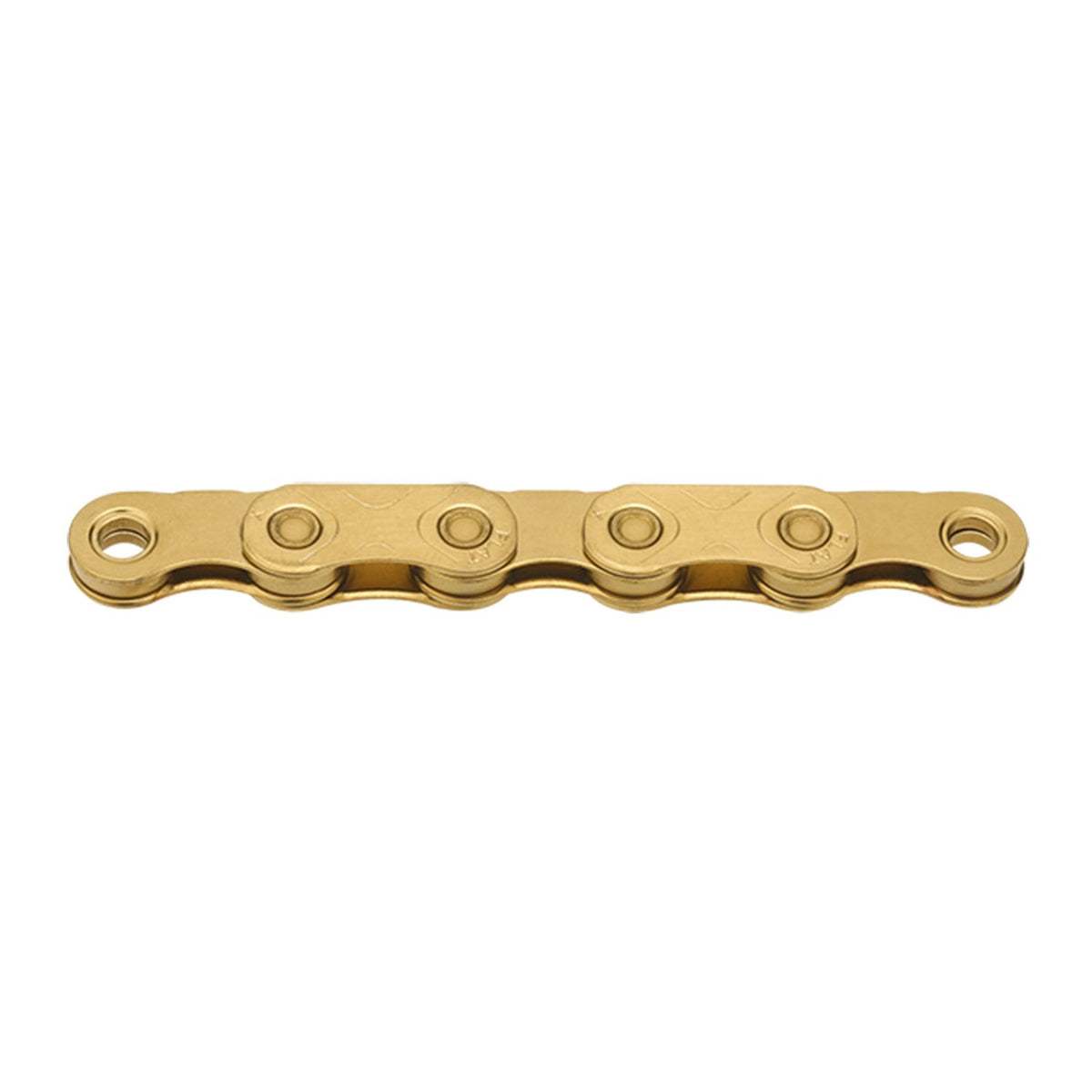 Kette 12/13-Gang KMC X FLAT Waxed Ti-N Gold
