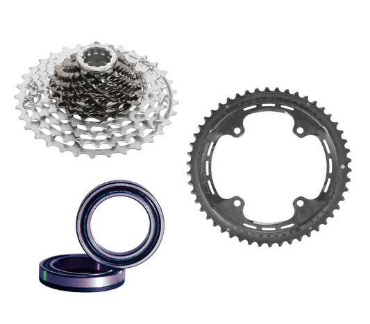 Kit Titan-Kassette / Carbon-Kettenblatt / Keramiklager USB CAMPAGNOLO ULTRA