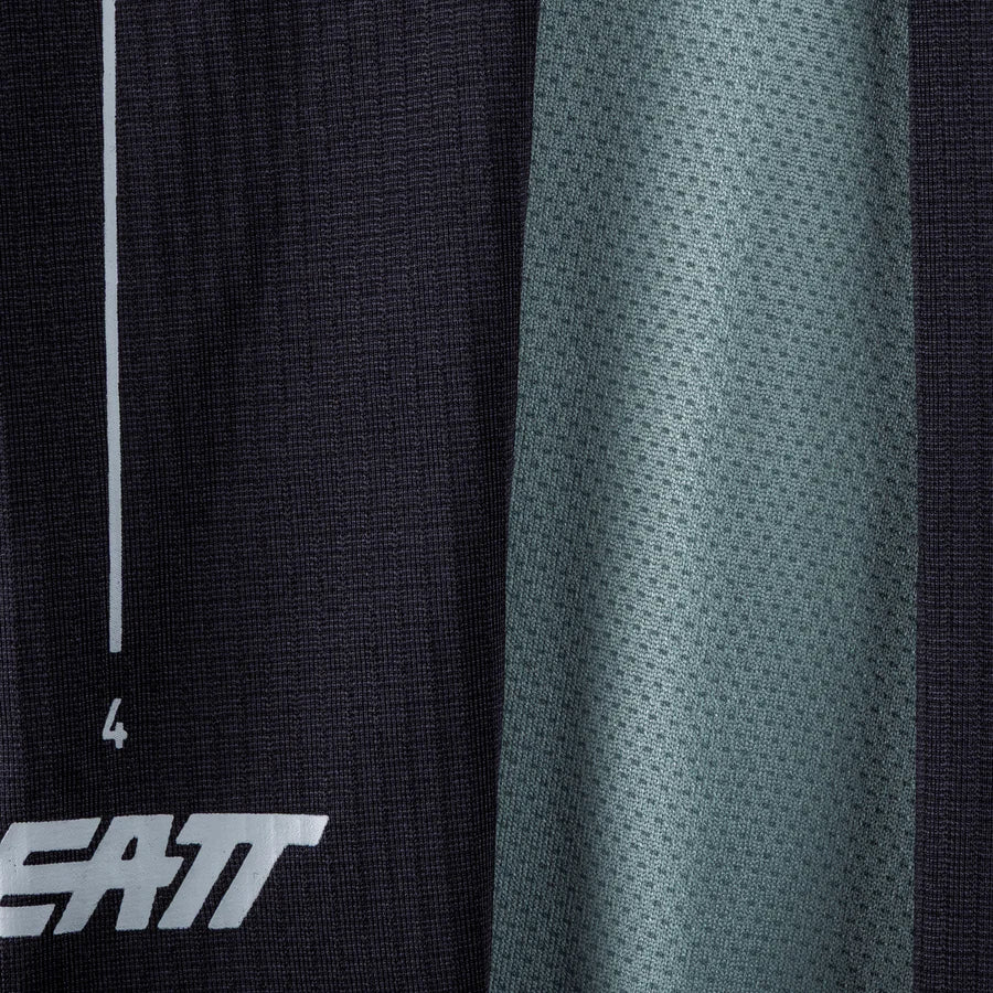 Trikot + Hosen-Kit LEATT MTB GRAVITY 1.0 Junior Schwarz/Grün