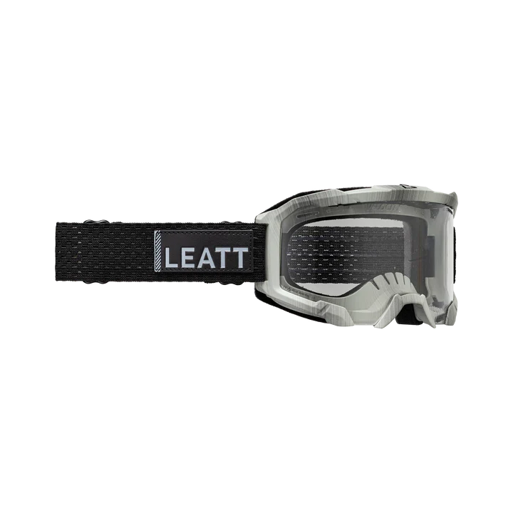 Maske LEATT VELOCITY 4.0 MTB Grau Transparenter Bildschirm