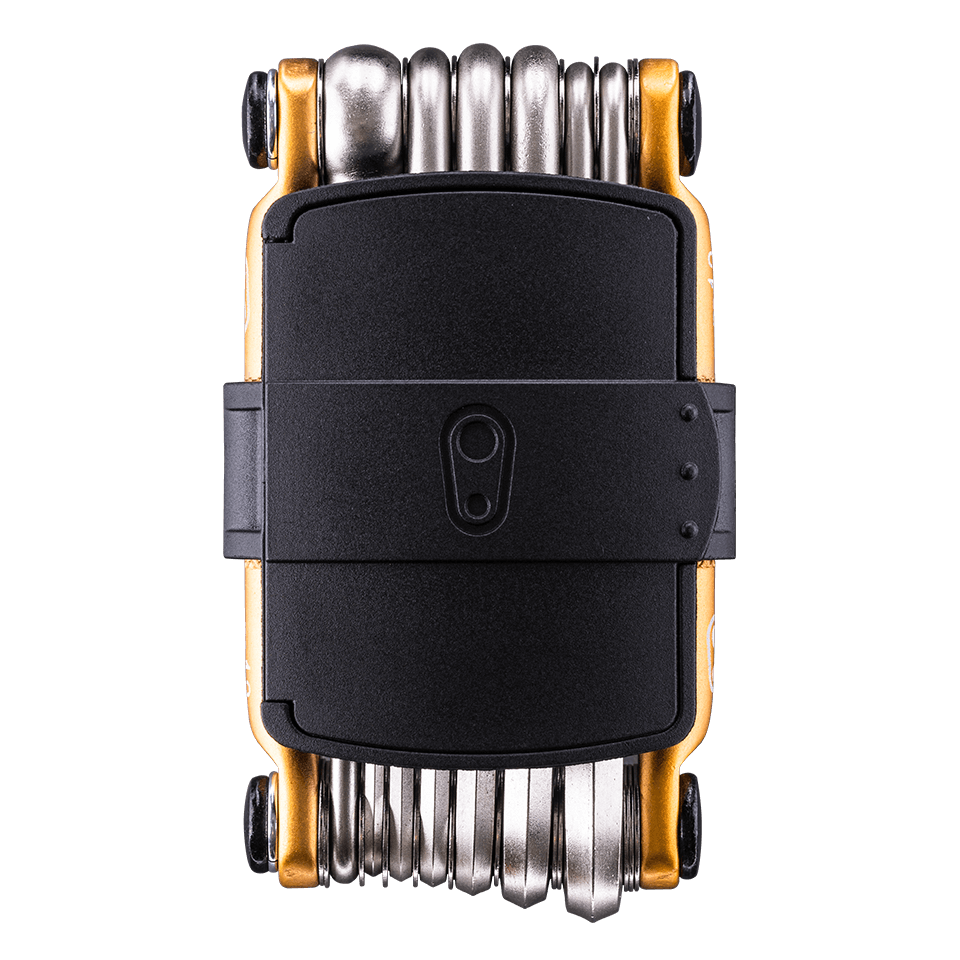CRANKBROTHERS MULTI-13 Multitool in Gold – Aufbewahrungsbox