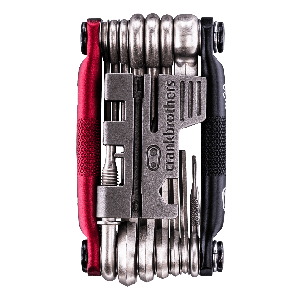 CRANKBROTHERS MULTI-20 Multitool in Schwarz/Rot