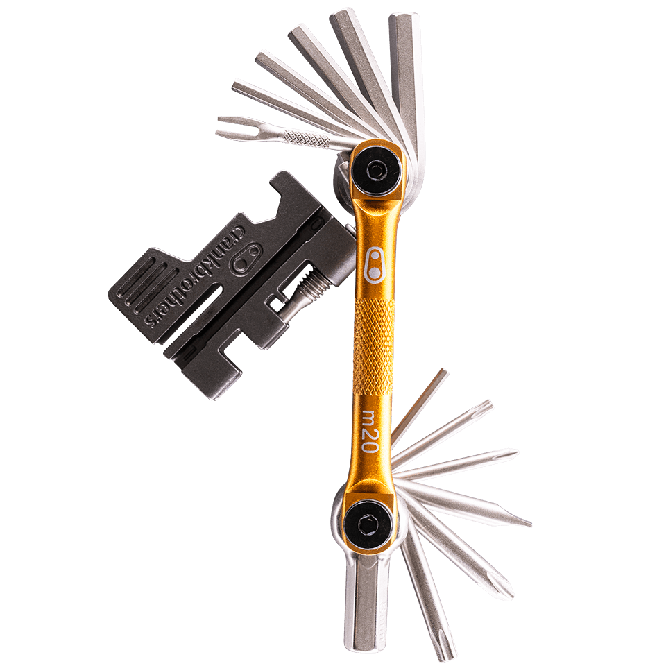 CRANKBROTHERS MULTI-20 Multitool – ausgeklappte Werkzeuge
