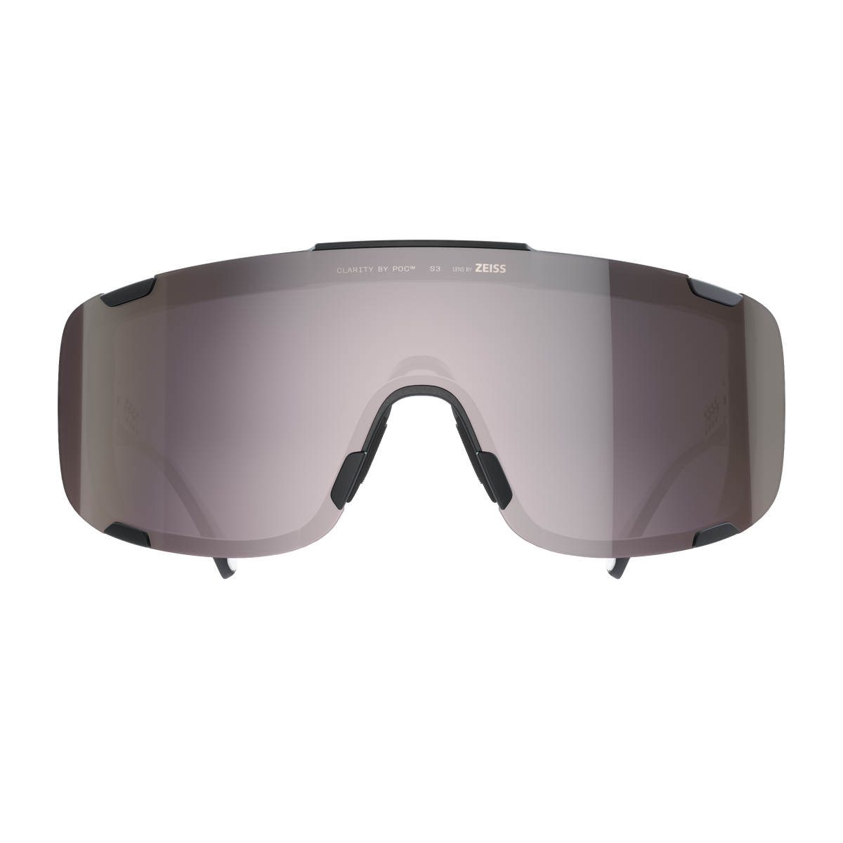 Brille POC DEVOUR MID Schwarz Glas Clarity Road Sunny Silver