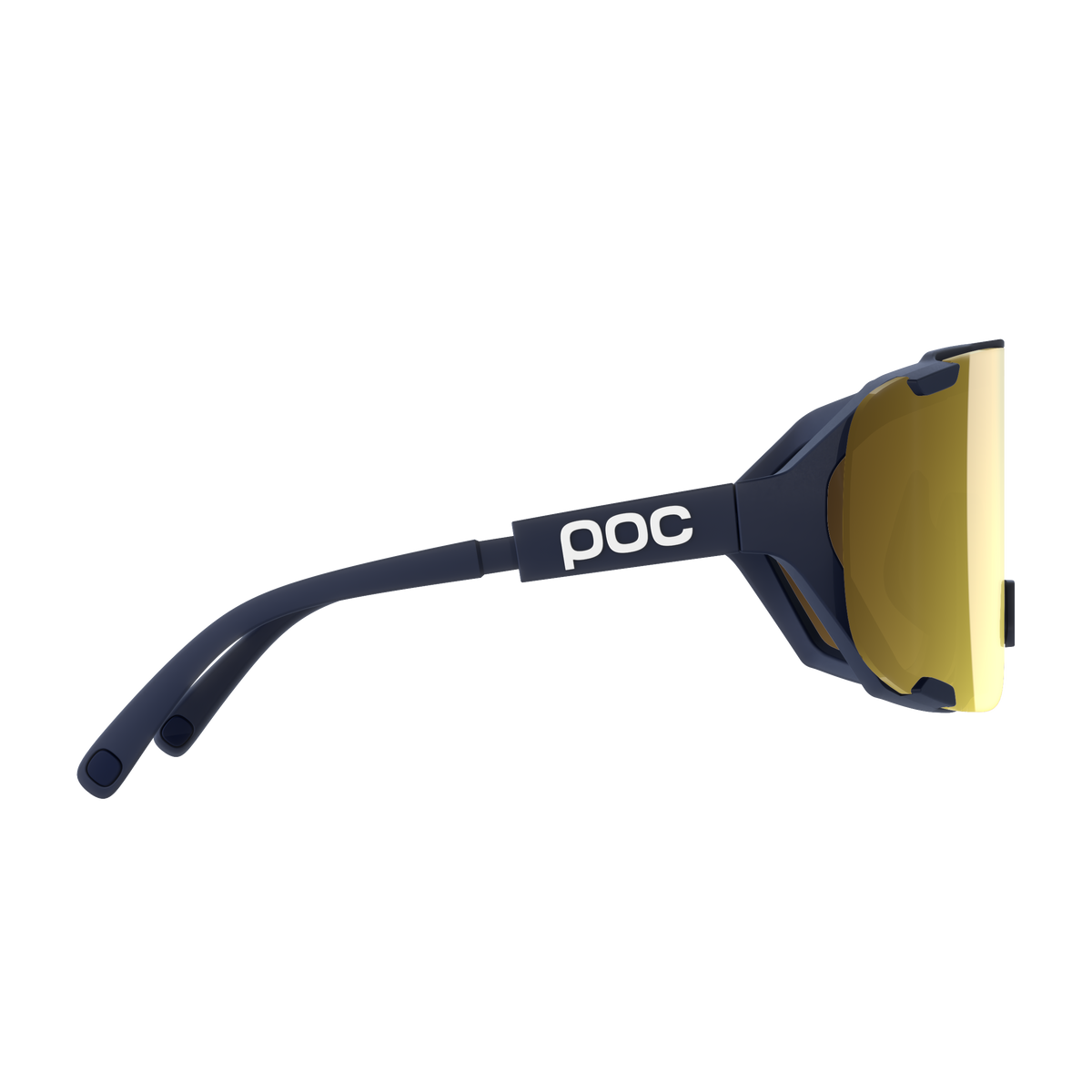 Brille POC DEVOUR MID Marine Glas Clarity Road Partly Sunny Gold