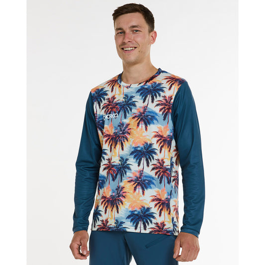 Trikot DHARCO GRAVITY VENICE BEACH Langarm Blau