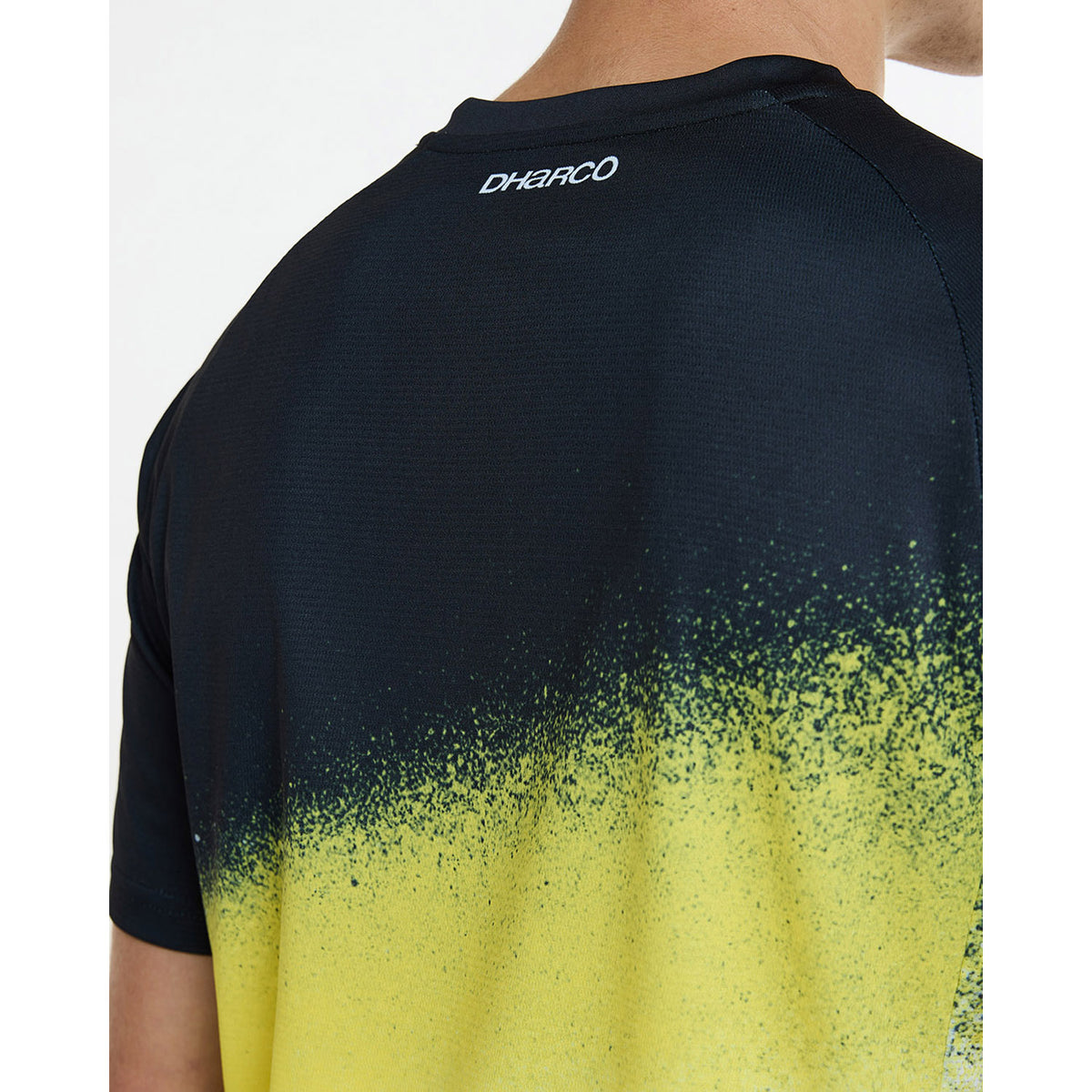 Trikot DHARCO ACID RAIN Kurzarm Schwarz/Gelb