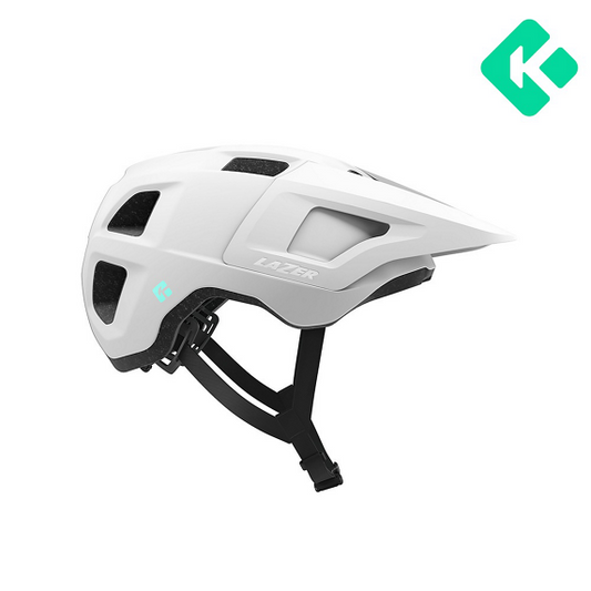 MTB-Helm LAZER LUPO KINETICORE Matt Weiß