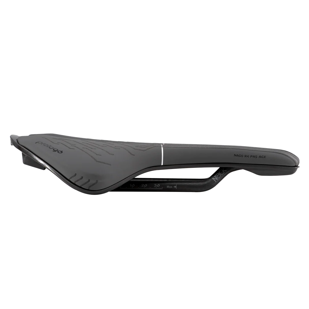 Sattel PROLOGO NAGO R4 PAS AGX 137mm Schienen Nack Schwarz