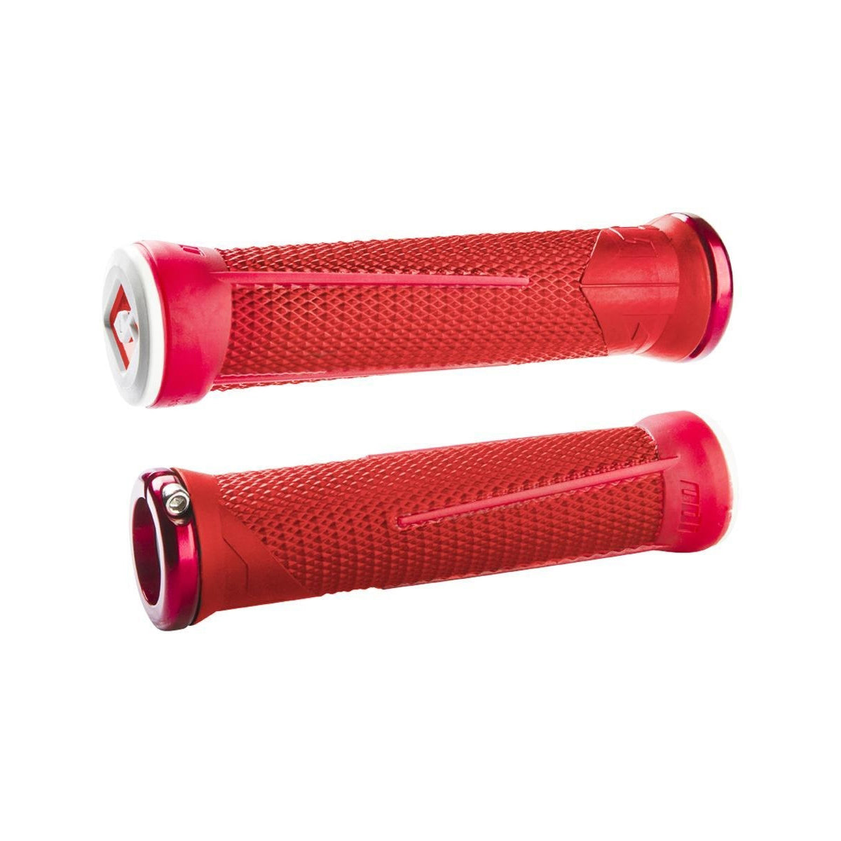Grips ODI AARON GWIN Lock-On 135 mm Rot