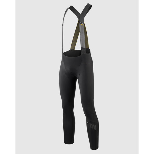 Lange Träger-Radhose ASSOS EQUIPE RS SPRING FALL S11 Schwarz