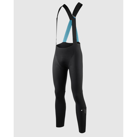 Lange Träger-Radhose ASSOS EQUIPE R HABU WINTER S11 Schwarz