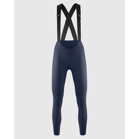 Lange Träger-Radhose ASSOS UMA GT SPRING FALL S11 Damen Primal Blue