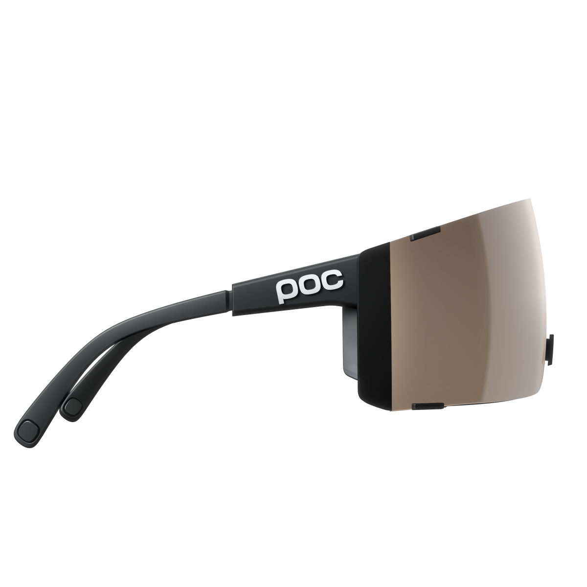 Brille POC PROPEL + Schwarz Glas Clarity Trail Partly Sunny Silver