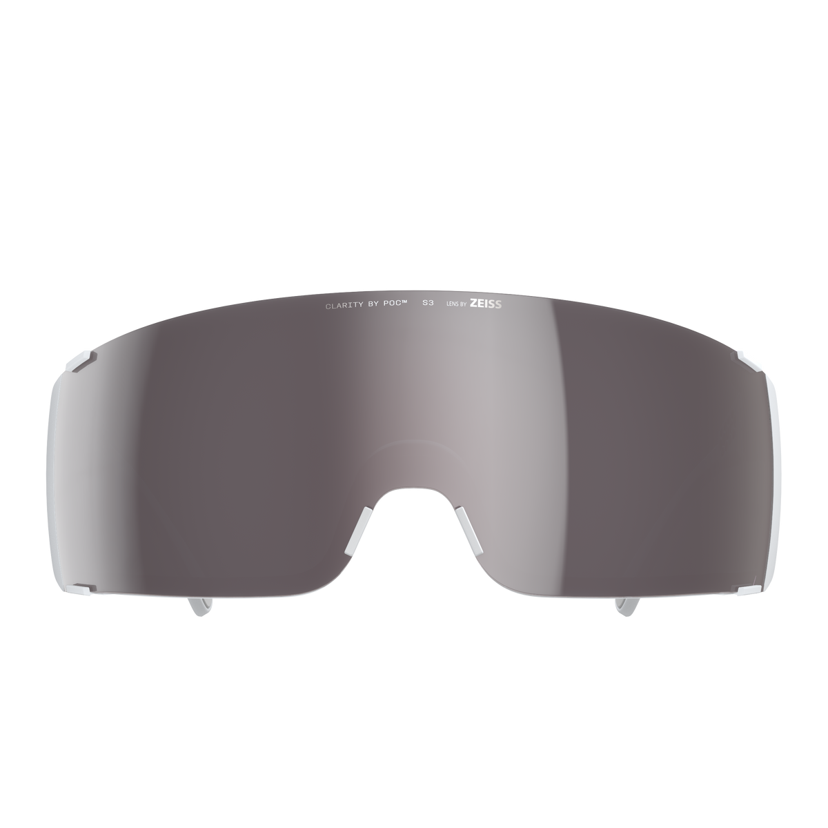 Brille POC PROPEL Weiß Glas Clarity Road Sunny Silver