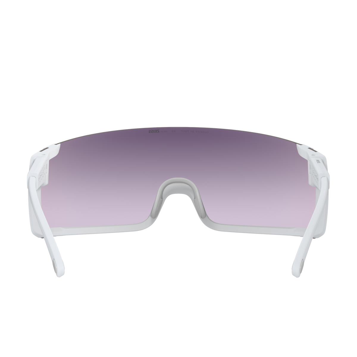 Brille POC PROPEL Weiß Glas Clarity Road Sunny Silver