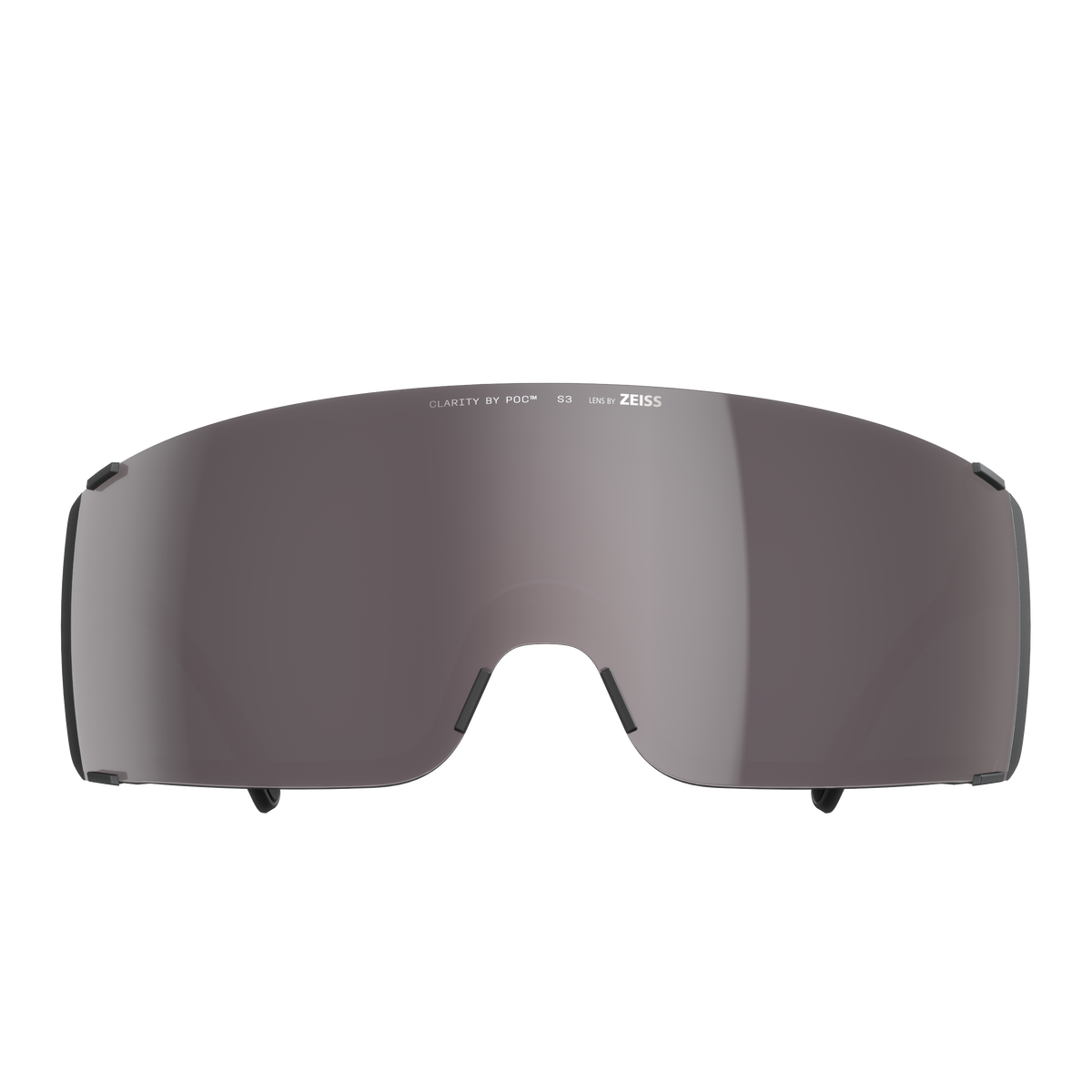 Brille POC PROPEL Schwarz Glas Clarity Road Sunny Silver