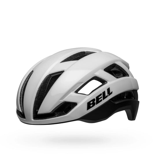Rennradhelm BELL FALCON XR LED MIPS Weiß/Schwarz