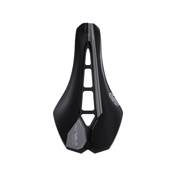 Sattel PRO STEALTH SPORT 142mm Cromoly-Schienen Schwarz