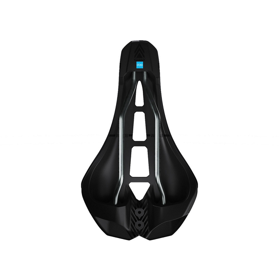 Sattel PRO STEALTH SPORT 142mm Cromoly-Schienen Schwarz