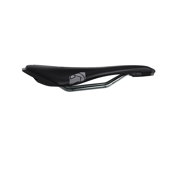 Sattel PRO STEALTH SPORT 142mm Cromoly-Schienen Schwarz