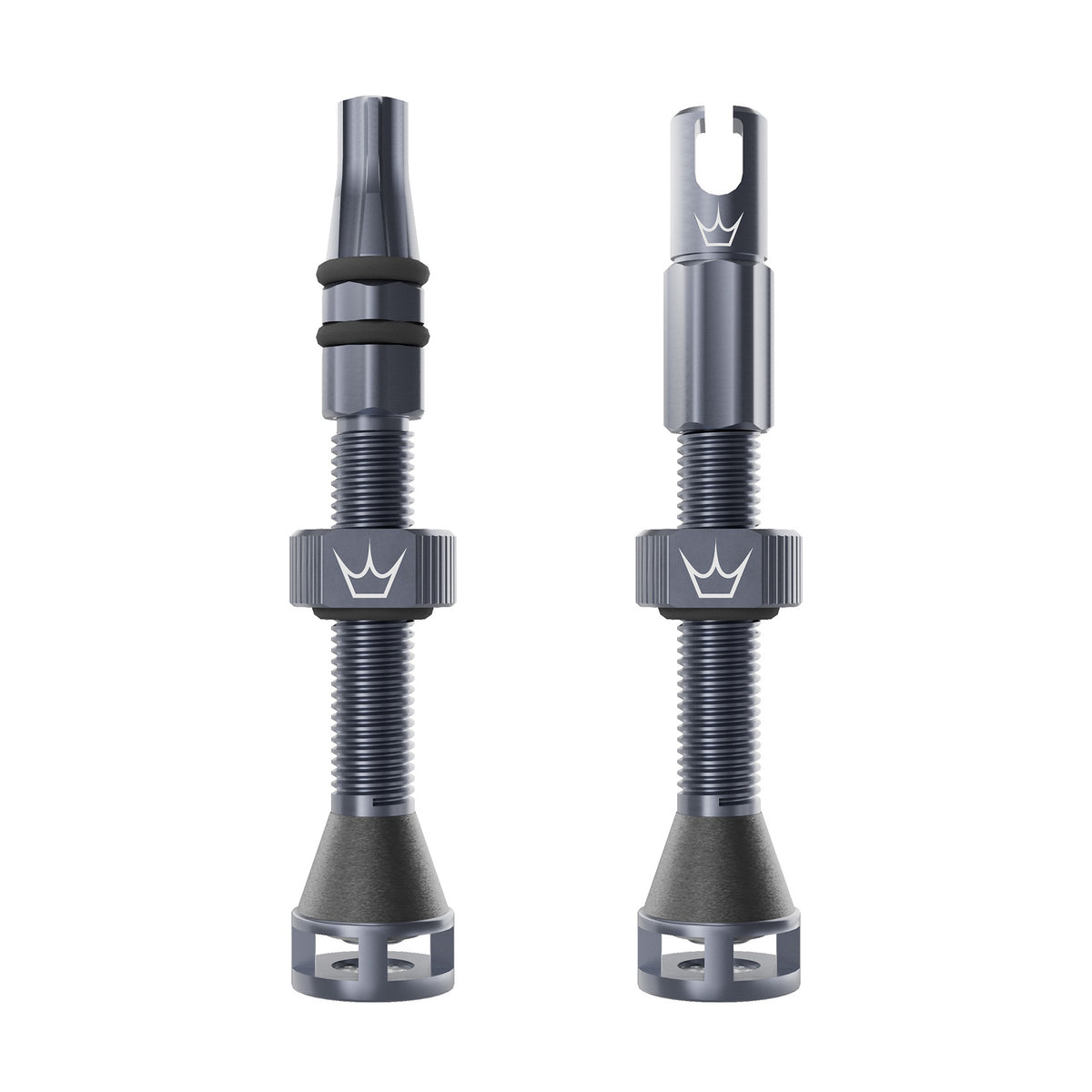 Tubeless-Ventile PEATY'S HOLESHOT FAST FLOW 60mm (x2) Petrol