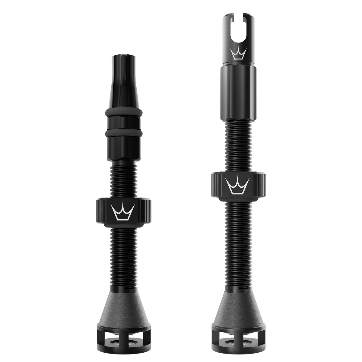 Tubeless-Ventile PEATY'S HOLESHOT FAST FLOW MX 42/60mm (x2) Schwarz
