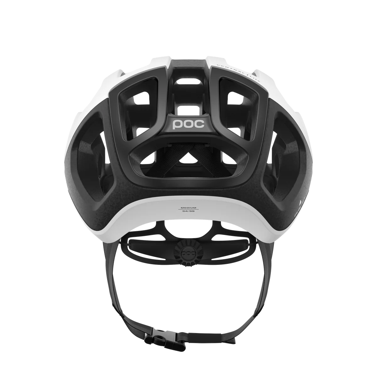 Rennrad-Helm POC VENTRAL LITE Weiß/Schwarz Matt
