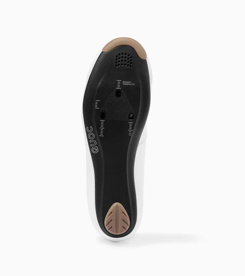 Rennradschuhe QUOC ESCAPE ROAD LACE Weiß