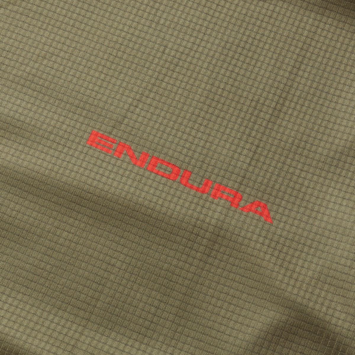 Trikot ENDURA SINGLETRACK CORE TEE II Kurzarm Khaki/Rot