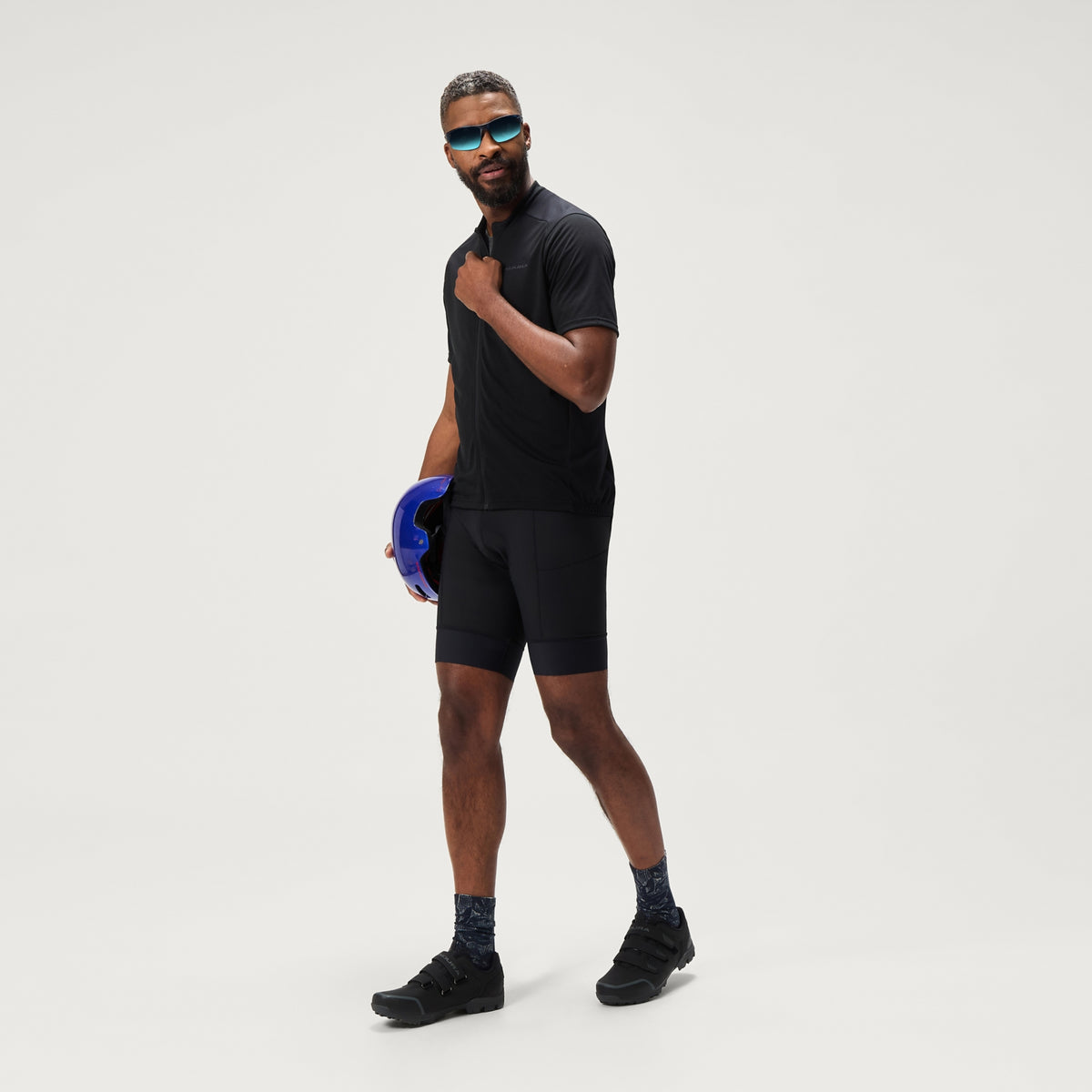 Trägerkurzradhose ENDURA LOOP Schwarz