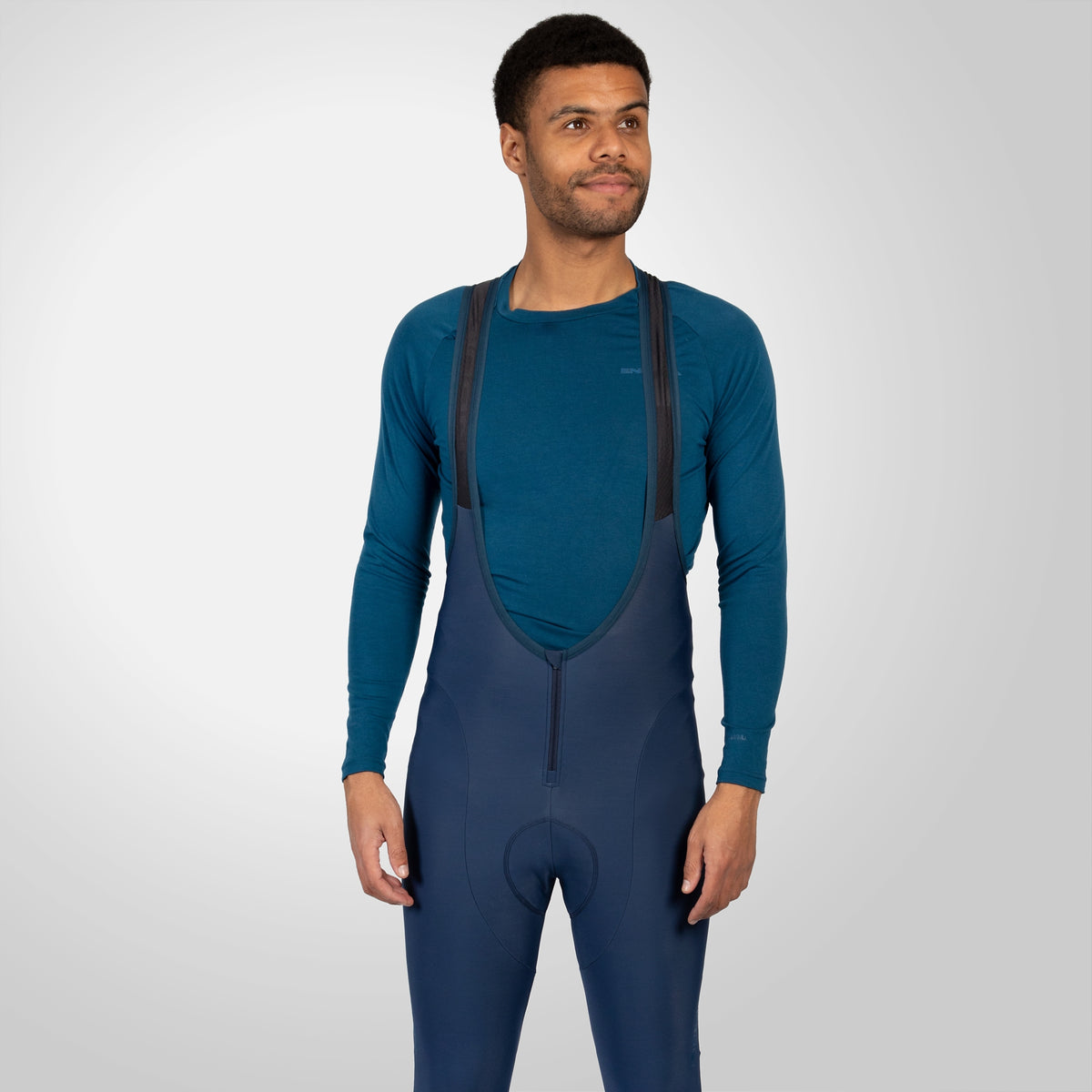 Lange Trägerhose ENDURA FS260-PRO THERMO II Blau
