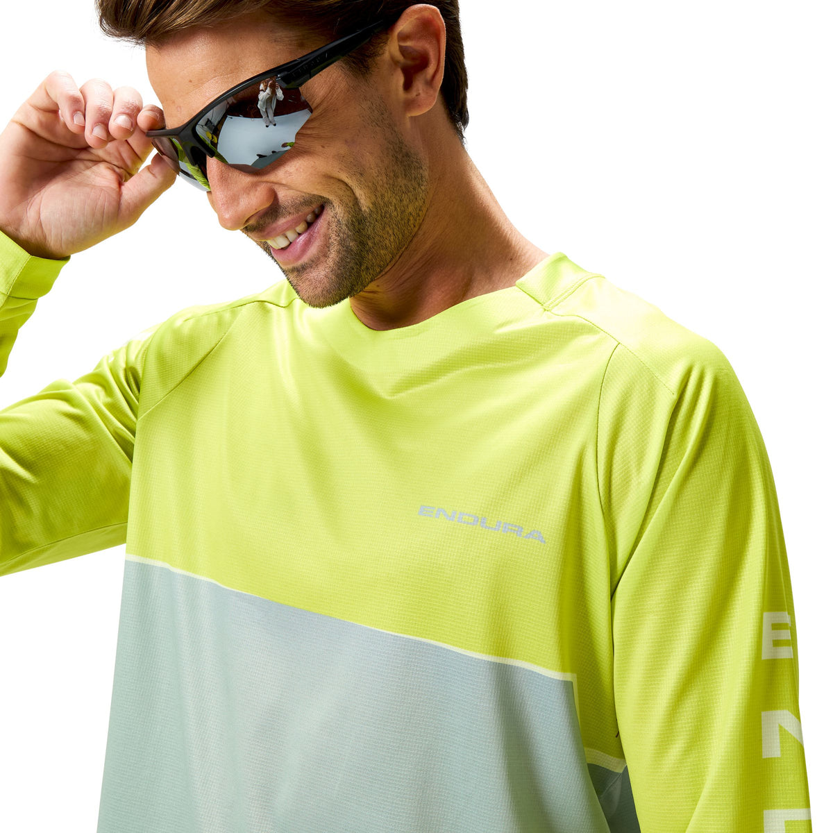 ENDURA CORE PRINTED Langarm-Trikot Grün