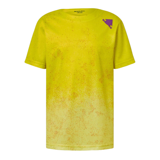 ENDURA SINGLETRACK CORE Junior Kurzarmtrikot Gelb