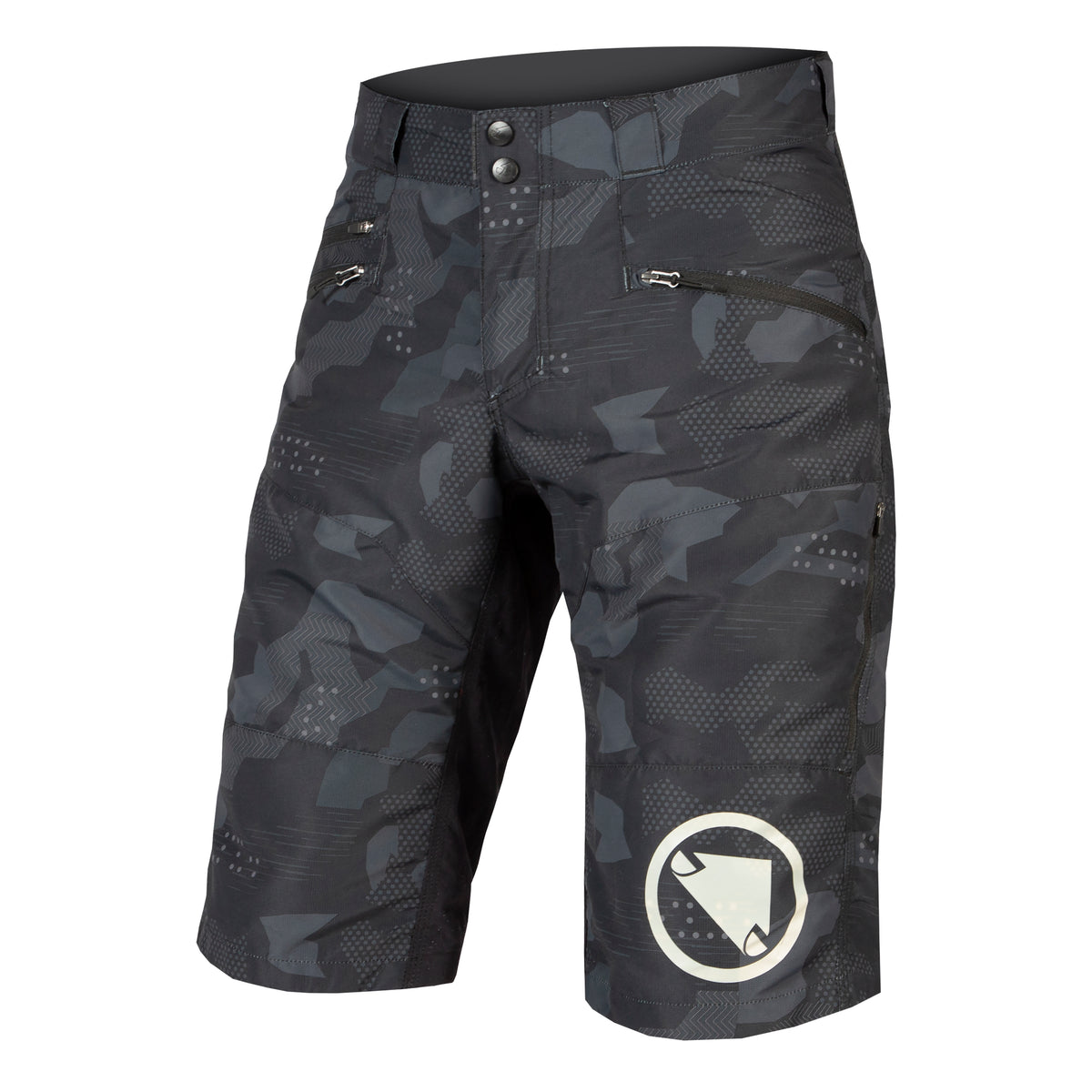 ENDURA SINGLETRACK II Short Schwarz Camo