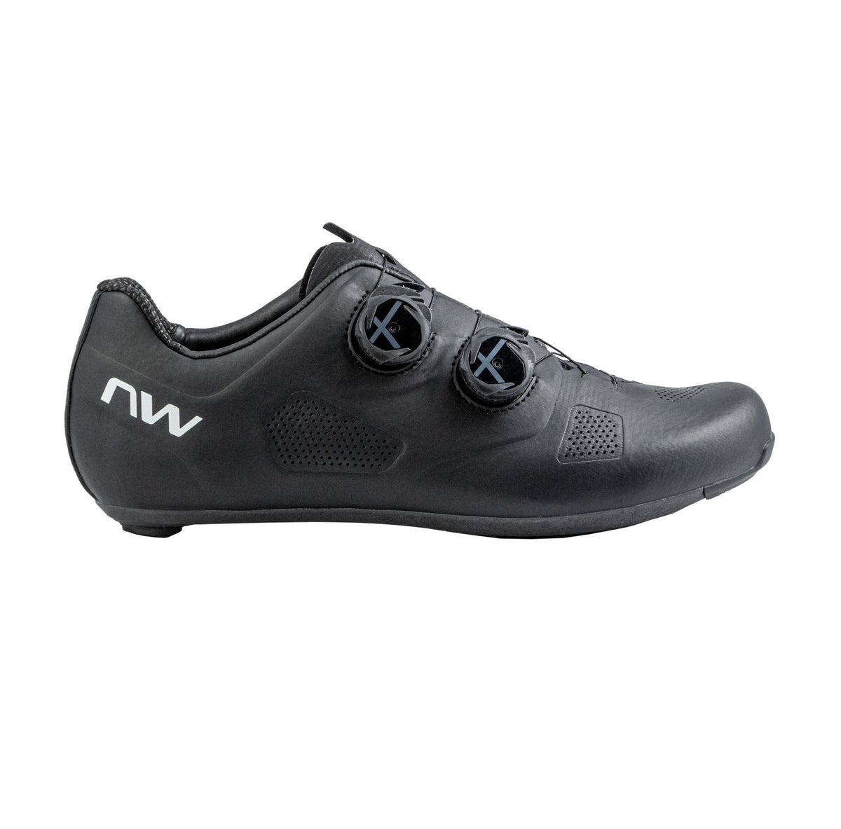 Rennradschuhe NORTHWAVE REVOLUTION Schwarz/Weiß