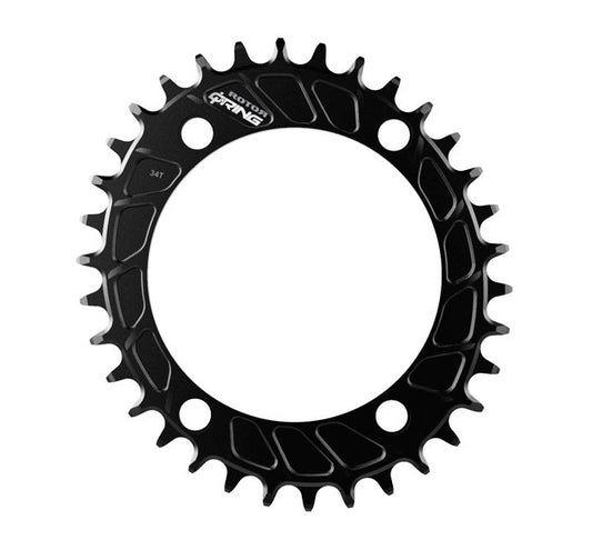 Mono-Kettenblatt Oval 11/12-fach ROTOR Q-RING MTB 4 Loch 110mm