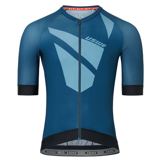 Kurzarmtrikot USWE SKARP GRAVEL Blau