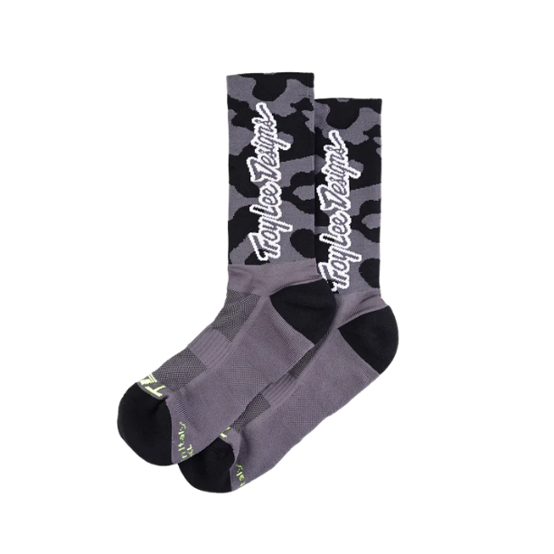 Socken TROY LEE DESIGNS PERFORMANCE SCRUBLAND Camouflage Grau