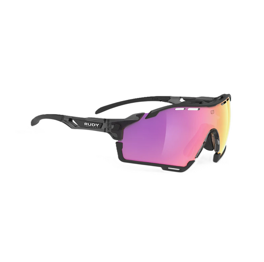 Brille RUDY PROJECT CUTLINE Crystal Ash Gläser RP Optics Multilaser Sunset