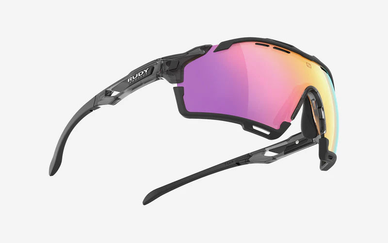 Brille RUDY PROJECT CUTLINE Crystal Ash Gläser RP Optics Multilaser Sunset