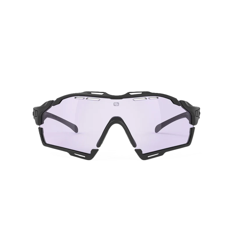 Brille RUDY PROJECT CUTLINE Schwarz Matt Gläser IMPACTX™ Photochromique Laser Purple