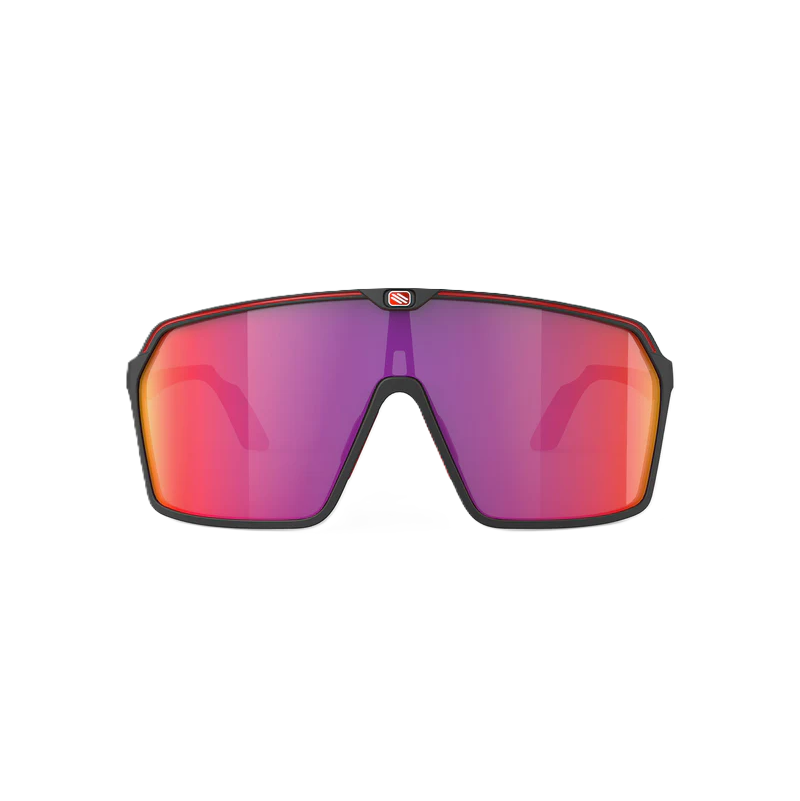 Brille RUDY PROJECT SPINSHIELD Schwarz Gläser RP Optics Multilaser Red