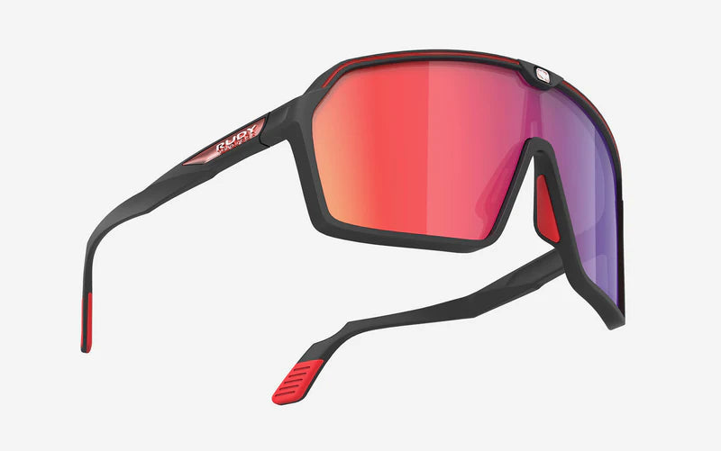 Brille RUDY PROJECT SPINSHIELD Schwarz Gläser RP Optics Multilaser Red