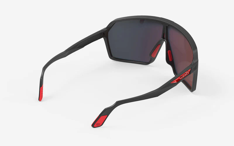 Brille RUDY PROJECT SPINSHIELD Schwarz Gläser RP Optics Multilaser Red