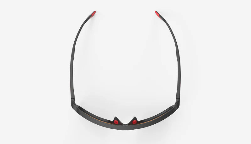 Brille RUDY PROJECT SPINSHIELD Schwarz Gläser RP Optics Multilaser Red