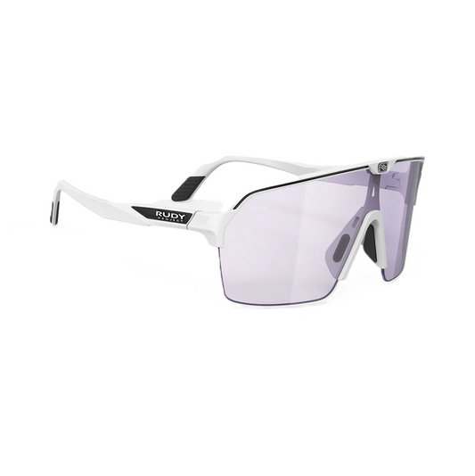 Brille RUDY PROJECT SPINSHIELD AIR Weiß Gläser IMPACTX™ Photochrom Laser Lila